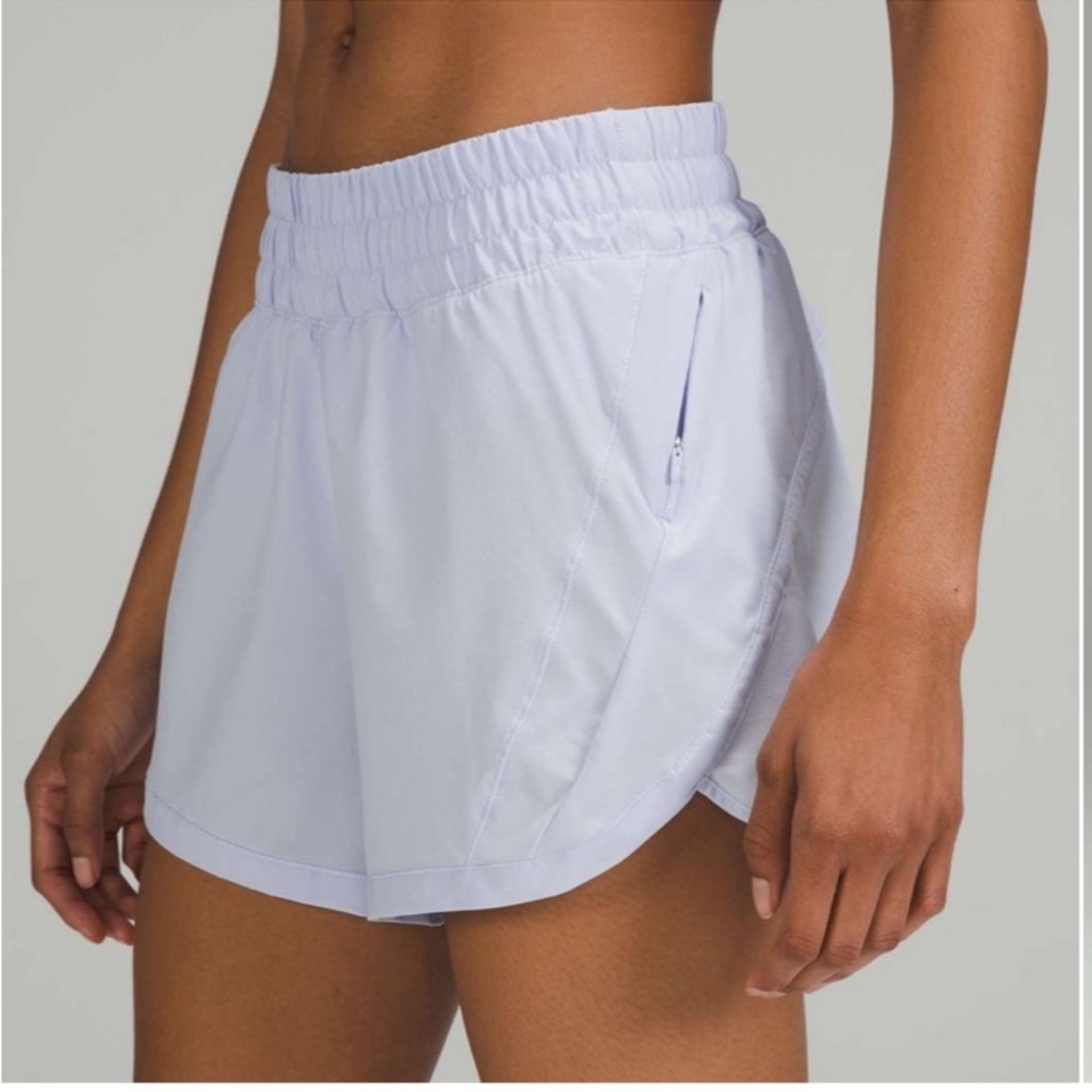 Lululemon Track That 5” Shorts Women’s Size 2 Pastel Blue Athletic Shorts